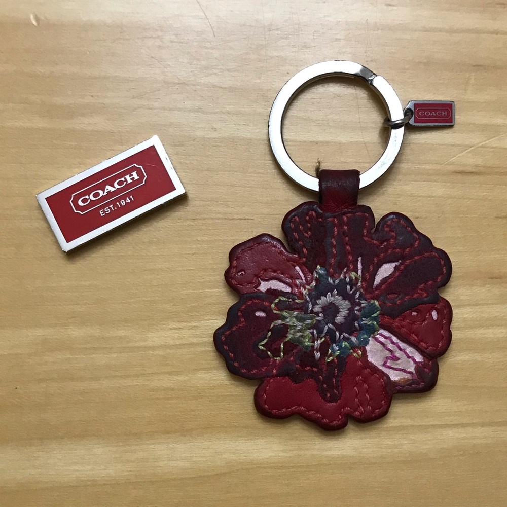 COACH Poppy Keychain